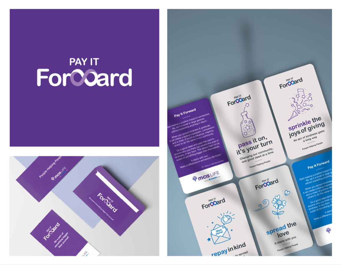 A brand awareness campaign across printed and digital collateral